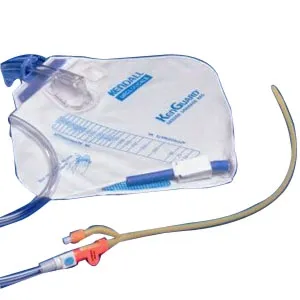 Cardinal - Kenguard - 3716 - Indwelling Catheter Tray Kenguard Foley 16 Fr. 5 cc Balloon Latex