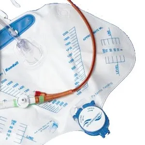 Cardinal Covidien - Dover - From: 407426 To: 407428 -  Kendall Covidien 100% Silicone 2 Way Closed Foley Catheter Tray 16 Fr 5 cc, Case