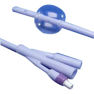 Cardinal Health - Dover - 8887603085 - Cardinal  Foley Catheter  2 Way Standard Tip 3 cc Balloon 8 Fr. Silicone