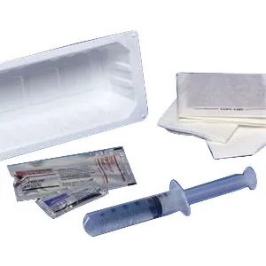 Cardinal - Dover - 76012 -  Catheter Insertion Tray  Universal Without Catheter Without Balloon Without Catheter