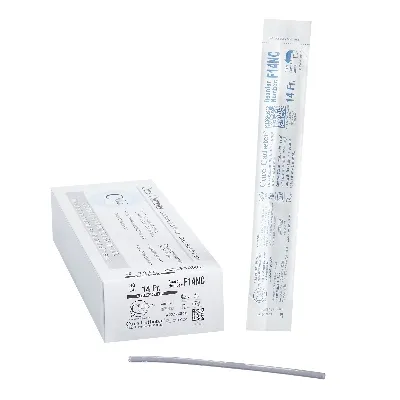 Convatec - F14NC - Catheter Female Uncoated Single-Use 6" Straight Tip No Connector 14FR 30-bx 10 bx-cs -Continental US Only-