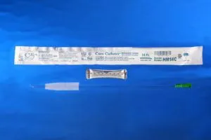 Cure - From: HM16C To: HM18C  Male Hydrophilic Coated Intermittent Coude Tip Catheter