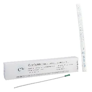 Convatec Cure Medical - Cure Catheter - M14 - Cure Medical  Urethral Catheter  Straight Tip Uncoated PVC 14 Fr. 16 Inch