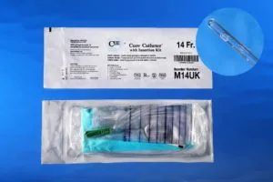 Cure - M14UK - Cure Medical Pocket Male U-Shaped Catheter and Insertion Kit