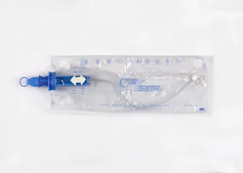 Cure Medical - Cure Dextra - DEX12 - Intermittent Closed System Catheter Cure Dextra Straight 12 Fr.