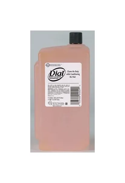 Lagasse - Dial Professional - DIA04029 -  Shampoo and Body Wash  1 000 mL Refill Bottle Peach Scent