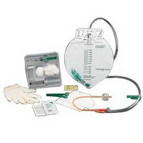Bard Home Health Div - From: 900014A To: 903016A  Bardex I.C.Bardex Infection Control Drainage Bag Foley Tray with 14 fr Silver Hydrogel Coated 2Way Foley Catheter, Underpad, 2,000mL Drainage Bag, Specimen Container, Singleuse, Sterile