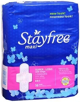 Energizer Personal Care - Stayfree - 7830007027 -  Feminine Pad, Case