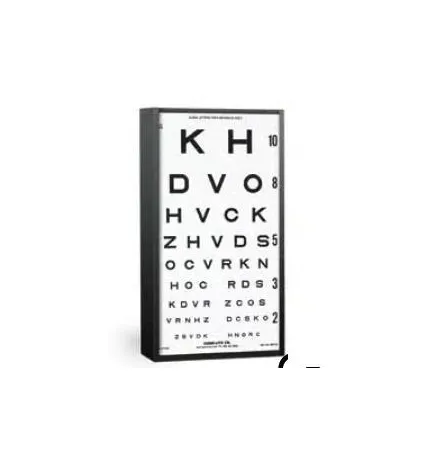 Good-Lite - ESV1018 - Illuminated Eye Test Cabinet Table / Wall Mount Translucent Plastic