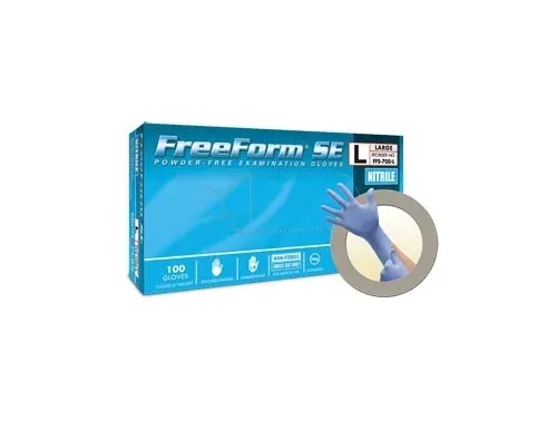 Microflex - From: FFS-700-L To: FFS-700-S - Exam Gloves, PF Nitrile, Textured Fingers, (For Sale in US Only)
