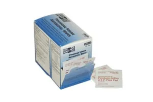 First Aid Only - From: G310 To: G310-002 - PVP Iodine Wipes, 50/bx  (DROP SHIP ONLY $50 Minimum Order)
