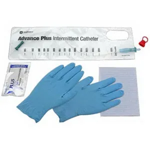 Hollister - Advance Plus - 97124 - Intermittent Catheter Tray Advance Plus Coude 12 Fr. Without Balloon Pvc