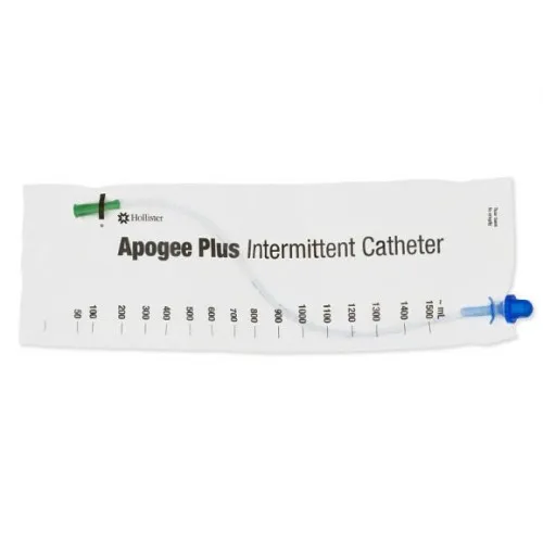 Hollister - Apogee Plus - B16C - Apogee Closed System Intermittent Catheter 16fr 16" Coude