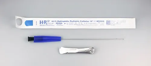 Hr Pharmaceuticals - HS1010 - HR Pharmaceuticals Redicath Hydrophilic Catheter 10fr 10" With Water Bag And Touch Free Sleeve