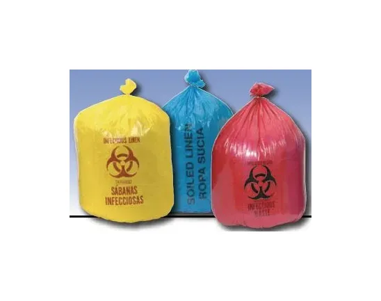 Colonial Bag - HXR50 - Infectious Waste Bag Colonial Bag 45 gal. Red Bag LLDPE 37 X 50 Inch