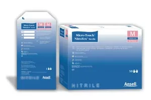 Ansell - 6034152 - Exam Gloves, Sterile, Medium, Pairs, 50 pr/bx,  4 bx/cs (US Only)
