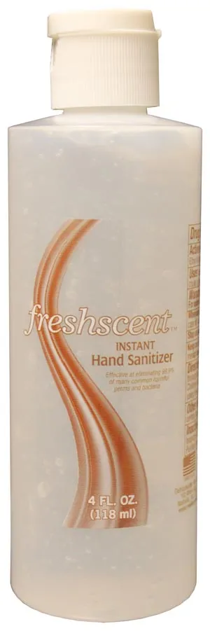 New World Imports - HS4 - Hand Sanitizer, 4 oz, 60/cs (70 cs/plt) (Made in USA) (Not Available for sale into Canada) (Item is considered HAZMAT and cannot ship via Air or to AK, GU, HI, PR, VI)