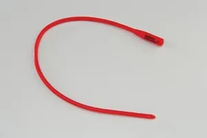 Cardinal Health - 8418 - Urethral Red Rubber Catheter, 18FR, 12"L, 12/ctn (Continental US Only)