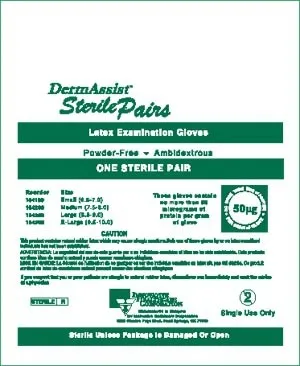 DermAssist - Innovative Healthcare - 104200 - Gloves, Exam, Latex, Sterile, Powder-Free (PF)