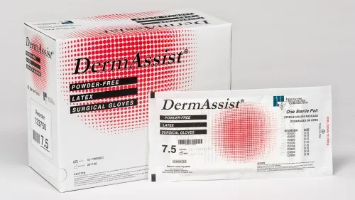 DermAssist - Innovative Healthcare - 133800 - Gloves, Surgical, Latex, Sterile, PF, Bisque Finish