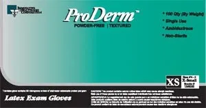Innovative Healthcare - ProDerm - From: 155100 To: 155350 -  Gloves, Exam, Latex, Non Sterile, PF, Textured, Polymer Bonded