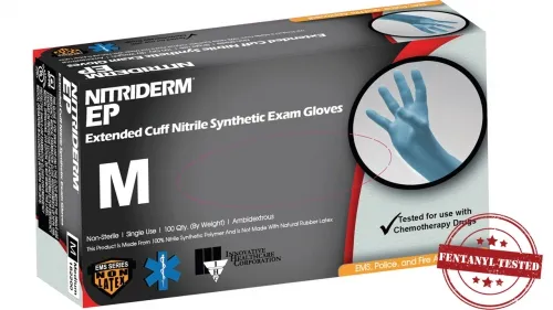 NitriDerm - Innovative Healthcare - 182200 - Gloves, Exam, Nitrile, Chemo, Non-Sterile, PF, Textured