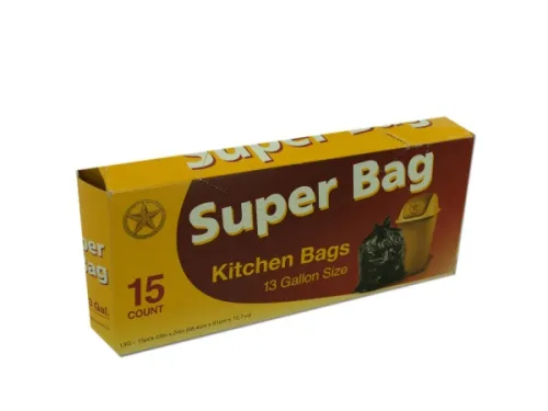 Kole Imports - HR413 - Super Bag Kitchen Bags, 13 Gallon