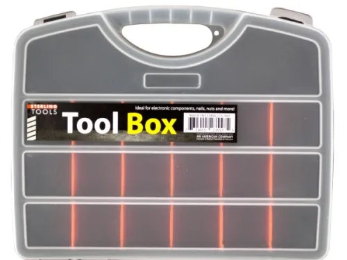 Kole Imports - OS288 - Snap-close Tool Box