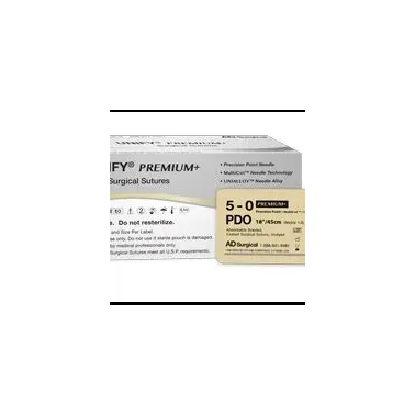 AD Surgical - From: L-D230R24 To: L-D330R24 - UNIFY Surgical Sutures PDO 3/8 Circle, Rev Cut 2/0