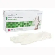 Confiderm - McKesson - 14-514 - Medi-Pak Performance Powdered Latex Exam Glove