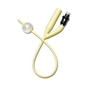 Medline Industries - DYND11706 - 2-Way Foley Catheter with Stylet 6 fr, 3 cc, Silicone Elastomer Coated