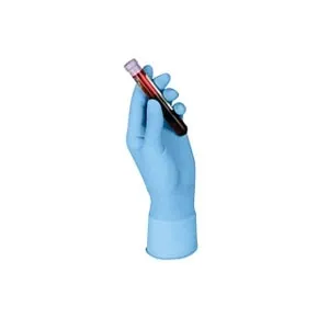 Medline Industries - SensiCare - MDS198215 - SensiCare sterile stretch exam glove, vinyl, powder-free, latex-free, medium, single.