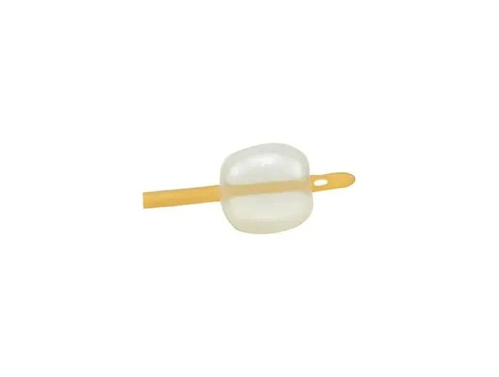 Amsino - AS42014 - Foley Catheter, 14FR 2-Way Silicone Coated Latex, 30cc Balloon, 10/bx