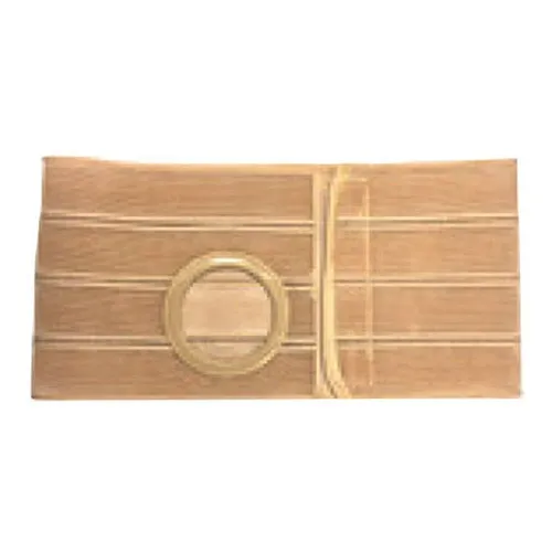 Nu-Hope - From: BG6345-P To: BG6727-U - 7" Right, Beige Cool Comfort Flat Panel Support Belt, Large, Waist (36" 41"), 3 1/8" Opening Placed 1" From Bottom.