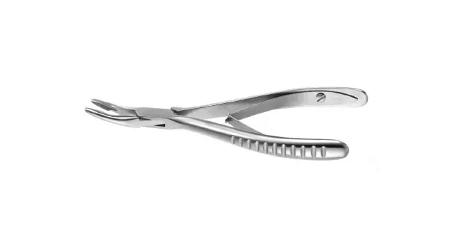 Integra Lifesciences - Padgett - PM-4776 - Bone Rongeur Padgett Prentis Curved Double Spring Plier Type Handle 4 Mm Bite, 5-1/4 Inch L