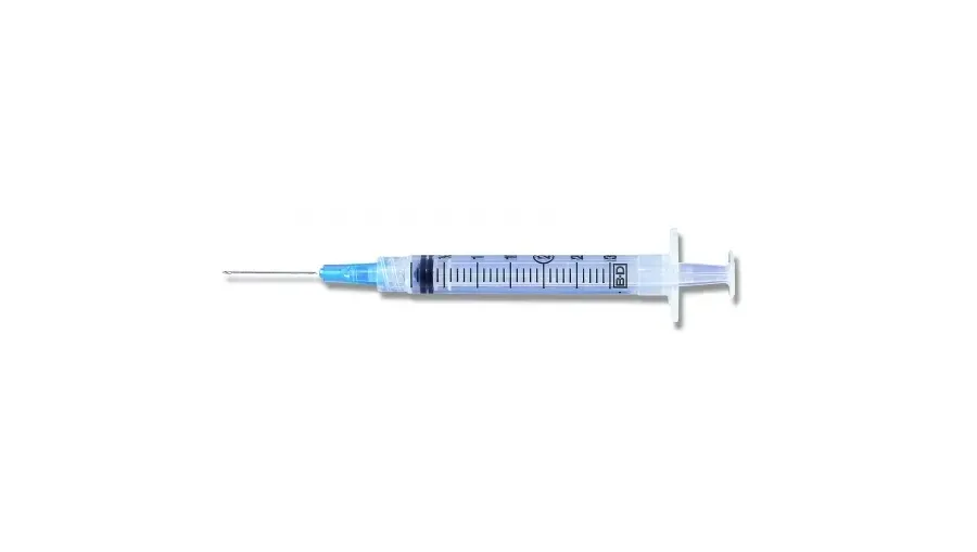 BD Becton Dickinson - 309570 - BD Luer Lok Syringe with Detachable PrecisionGlide Needle 25G