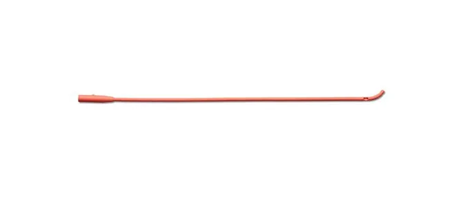 Medline - DYND13616 - Industries Red Rubber Latex All Purpose Intermittent Catheter, 16 Fr, 16", Coude Tip