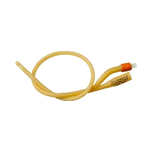 Teleflex - Rusch Gold - 183430160 - Foley Catheter Rusch Gold 3-Way Standard Tip 30 cc Balloon 16 Fr. Silicone Coated Latex
