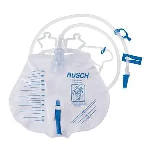 Teleflex - Rusch Premium - 390000 -  Urinary Drain Bag  Anti Reflux Valve Sterile 2000 mL Vinyl