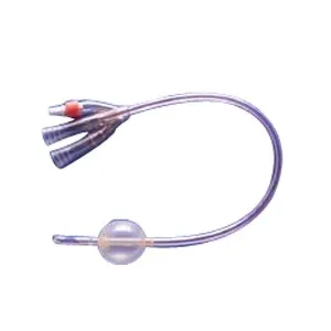 Teleflex - Simplastic - 664130-000220 -  Soft  3 Way Foley Catheter 22 fr 16" L, 30 cc, Couvelaire Tip , Purple Color, Sterile