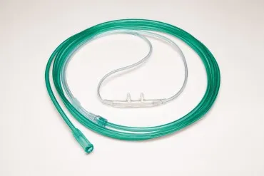 Salter Labs - Salter-Style - 1600TLC-4-25 - Salter Style Adult Original TLCannula, three channel safety, 4'. Includes clear with foam cushions and 4' (1.22m) supply tube.