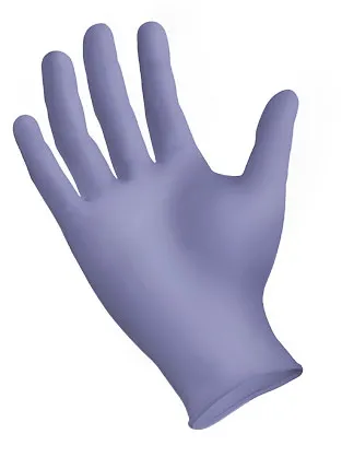 Sempermed USA - SMNS103 - Exam Glove, Nitrile, Powder-Free (PF), Textured Fingertips, Beaded Cuff, Medium, 100/bx, 10 bx/cs