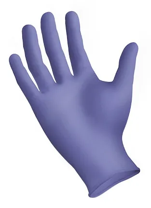 Tender Touch - Sempermed USA - TTNF203 - Exam Glove, Nitrile, Powder Free (PF), Beaded Cuff, Textured Fingers, Ambidextrous
