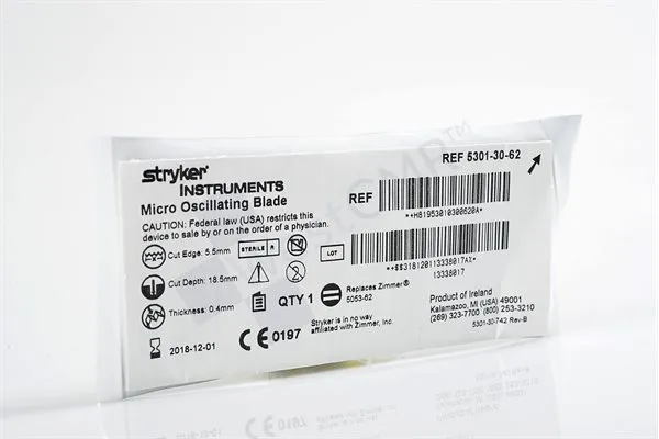 Stryker - 5301-30-62 - STRYKER MICRO OSCILLATING BLADE