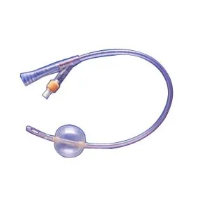 Teleflex - Simplastic - 662530-000240 -  Soft  2 Way Foley Catheter 24 fr 30 cc, Couvelaire Tip, Color Coded, Sterile
