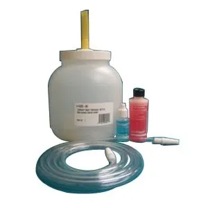 Torbot - From: 4326-00 To: 4336-00 - Group Urinary night drainage set. Includes: 60" tubing, adapter, 2 quart bottle, detergent and deodorant, liquid deodorant drops and directions. Contains latex.