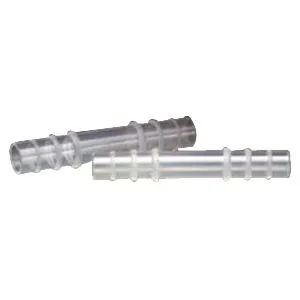 Urocare - From: 600910 To: 6014 - Products Tubing Connector Small 0.31" x 2.25". Clear polypropylene, used to connect catheters or tubing to leg bags, night drainage bags or ostomy appliances.