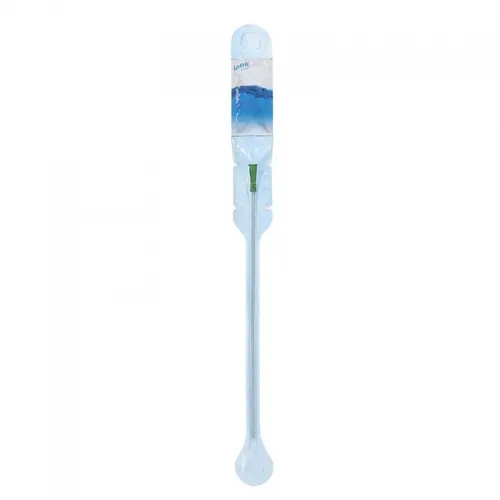 Wellspect Healthcare - From: 4130840 To: 4141440  LoFric PrimoUrethral Catheter LoFric Primo Straight Tip Hydrophilic Coated PVC 12 Fr. 8 Inch