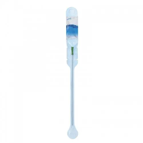 Wellspect Healthcare - LoFric Primo - 4141040 -  LoFric primo hydrophillic catheter 10 French 6" female, straight, sterile with water sachet